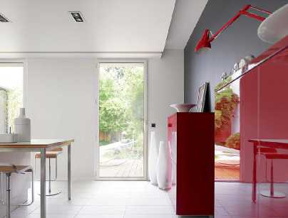Porte-fenêtre à frappe en aluminium Porte-fenêtre à frappe en aluminium - Bonjour Gaillon Vernon 27