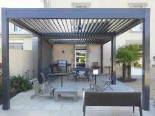 Pergola couverture à lames orientables - Bonjour Gaillon Vernon 27